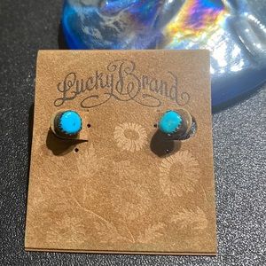 Lucky Brand Turquoise Stud Earrings
